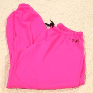 Pink joggers